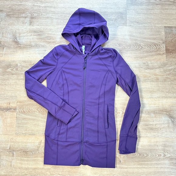 Lululemon Daily Practice Jacket Size 6 
Deep Zinfandel - Picture 8 of 9